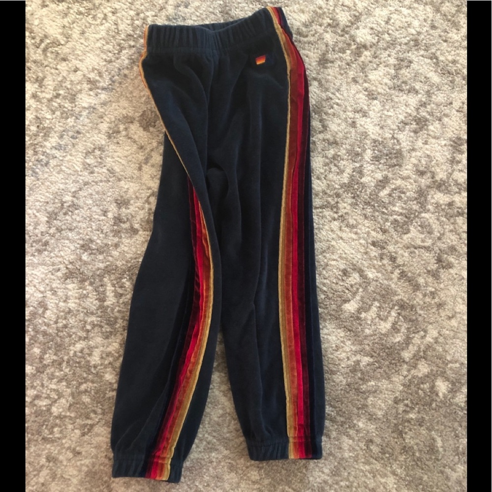 Aviator Nation Kids Charcoal Grey Sweats Size 6